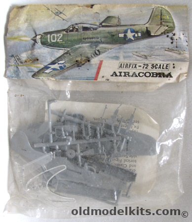 Airfix 1/72 Bell P-39Q Airacobra - Bagged, 119 plastic model kit